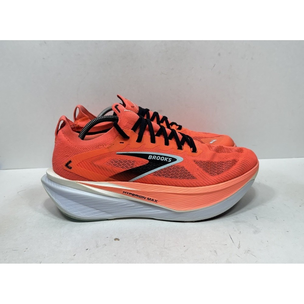 Brooks Hyperion Max 3 Men's Size 10.5 1104671D670 Fiery Coral Running Sneaker